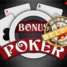 Official Table Games logo: Bonus Poker Deluxe - 3 Hands by RTG (Reel Time Gaming) at 5Gringos Casino