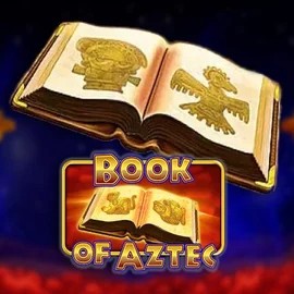 Book of Aztec logo by Amatic Industries at 5Gringos Casino