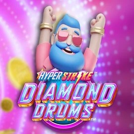 Hyper Strike Diamond Drums online game logo by Gameburger Studios on 5-gringoscasino.de